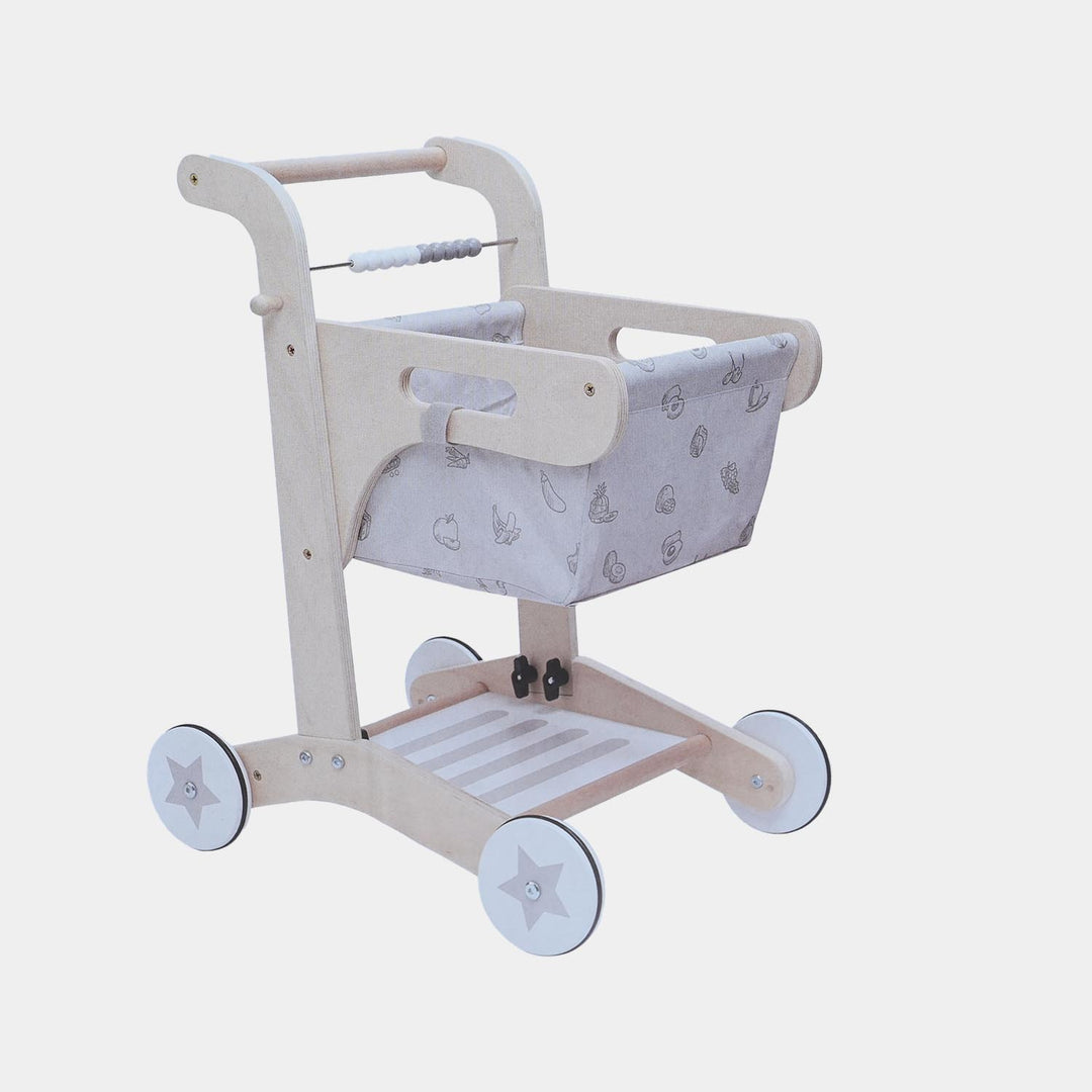 Wooden Shopping Cart