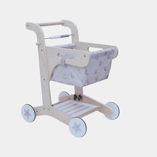 Wooden Shopping Cart