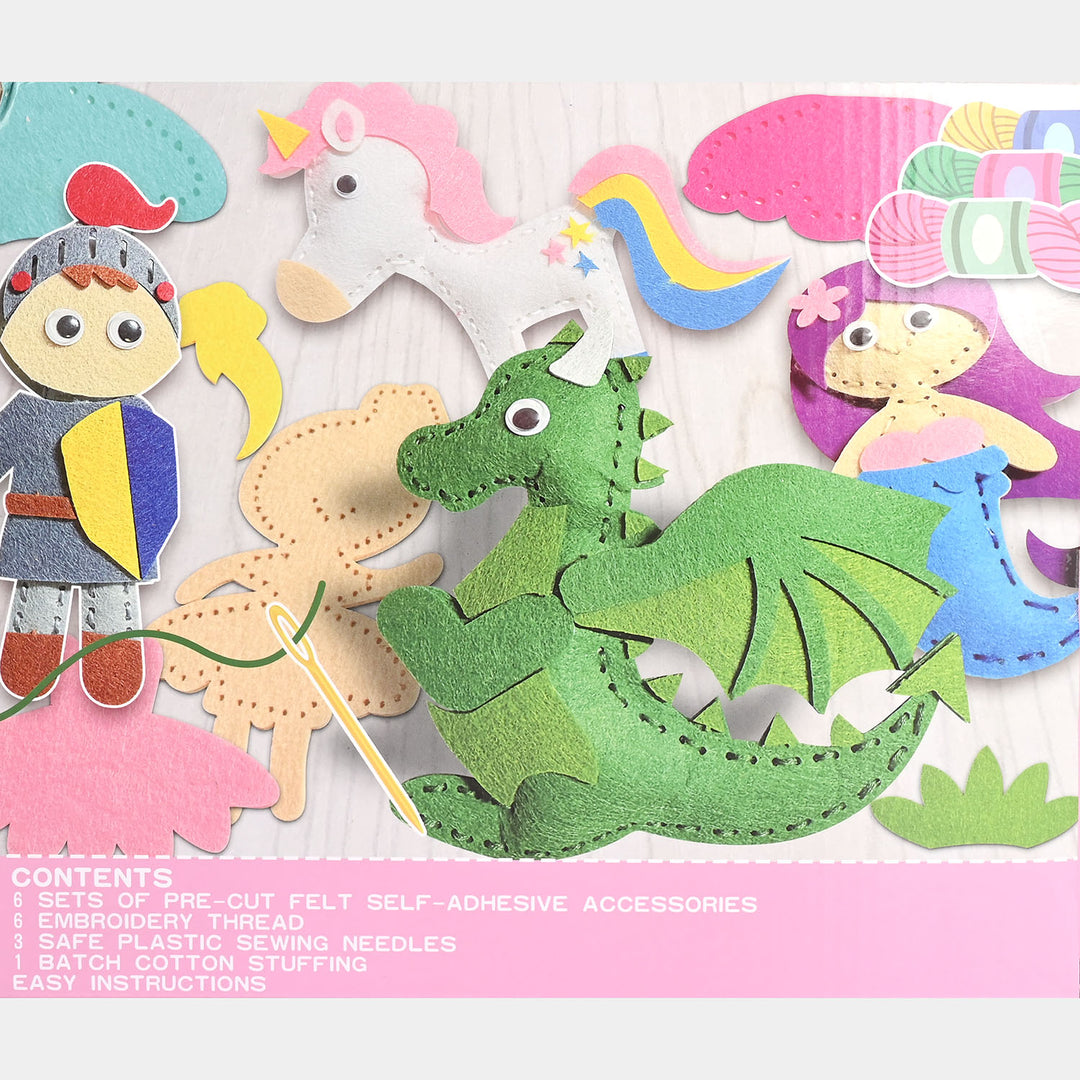 Sewing Fairytale Land kit for Kids