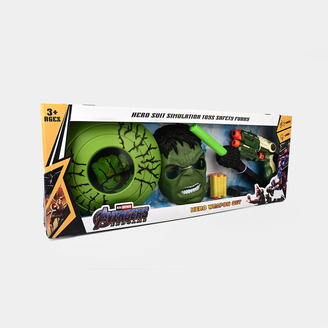 Action With Hulk Role-Play Set For Kids