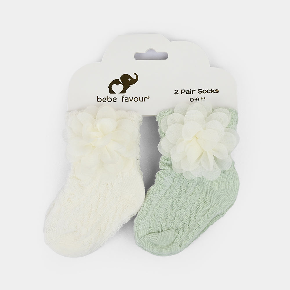 Infant Fancy Socks 2 Pairs