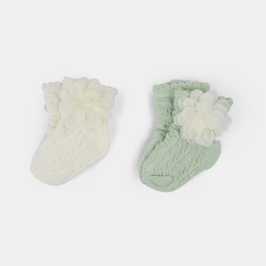 Infant Fancy Socks 2 Pairs