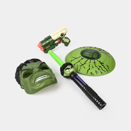 Action With Hulk Role-Play Set For Kids