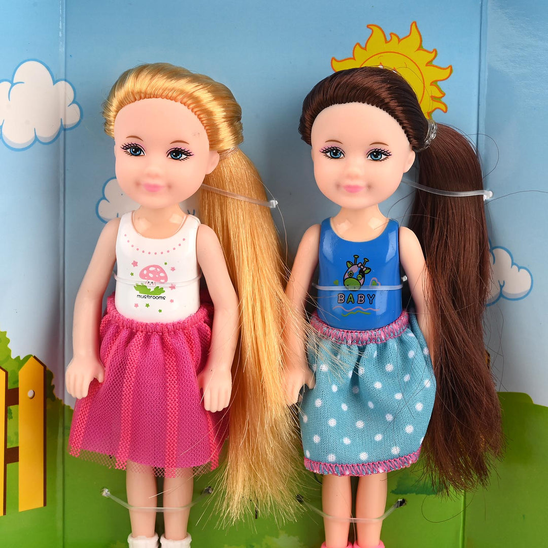 Mini Fashion Doll Set | 2PCs