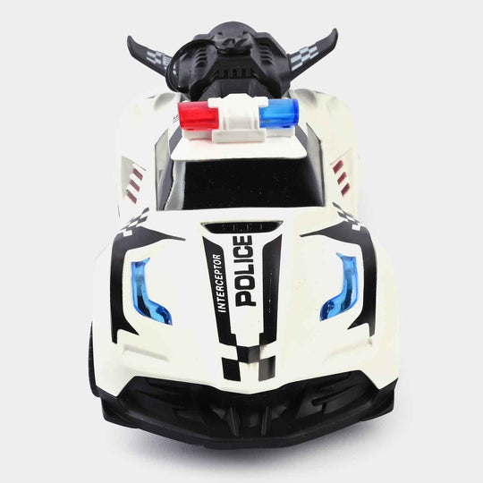 Remote Control 5 Function Police Car For Kids