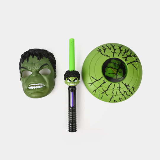 Action With Hulk Role-Play Set For Kids