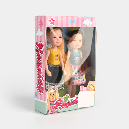 Mini Fashion Doll Set | 2PCs