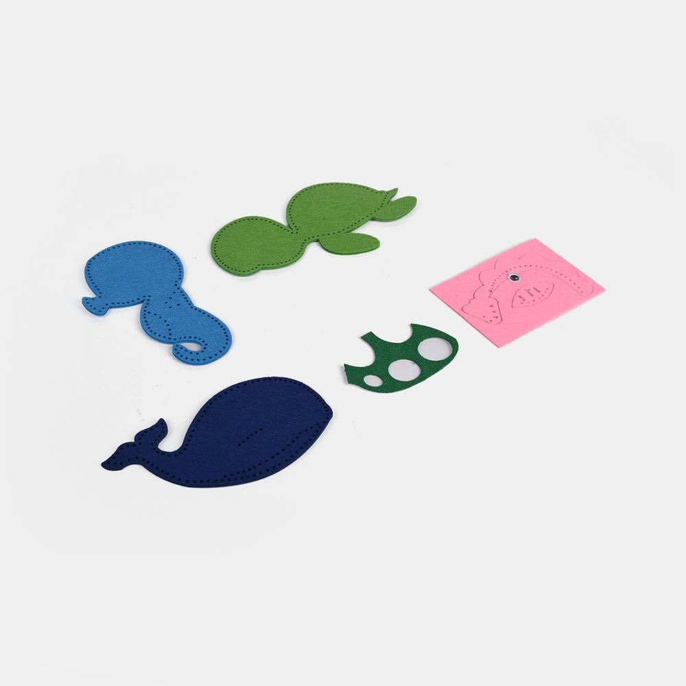 Kids Marine Animals Sewing Toy Set (6 PCS)