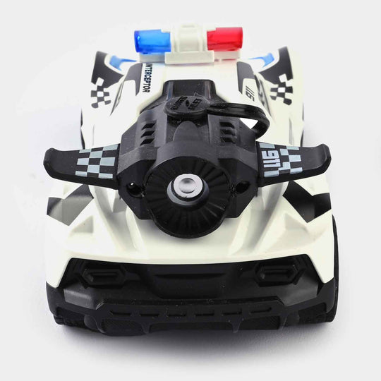 Remote Control 5 Function Police Car For Kids