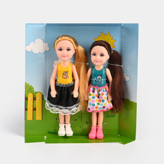 Mini Fashion Doll Set | 2PCs