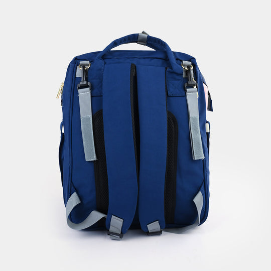 2-in-1 Foldable Diaper Backpack with Expandable Bassinet
