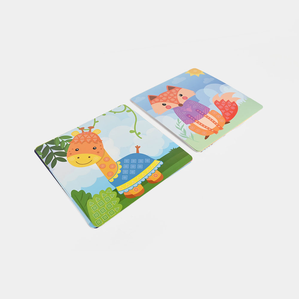 Animal World Puzzle Create Your Own Mosaic Game