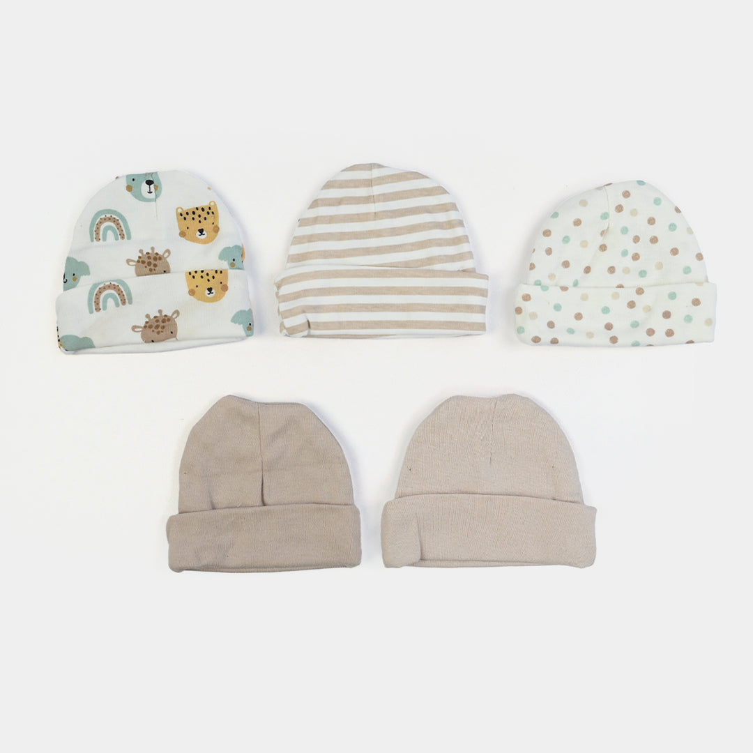Infant Cap/Hat Set 5Pcs