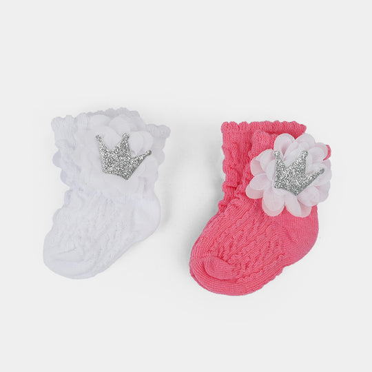 Infant Fancy Socks 2 Pairs