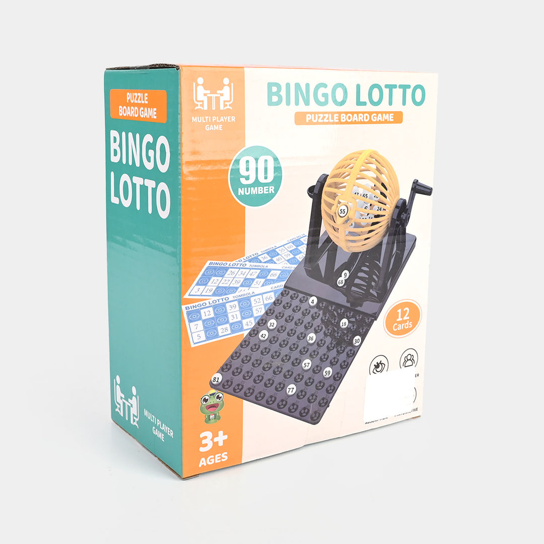 Bingo Lotto Puzzle Board Game