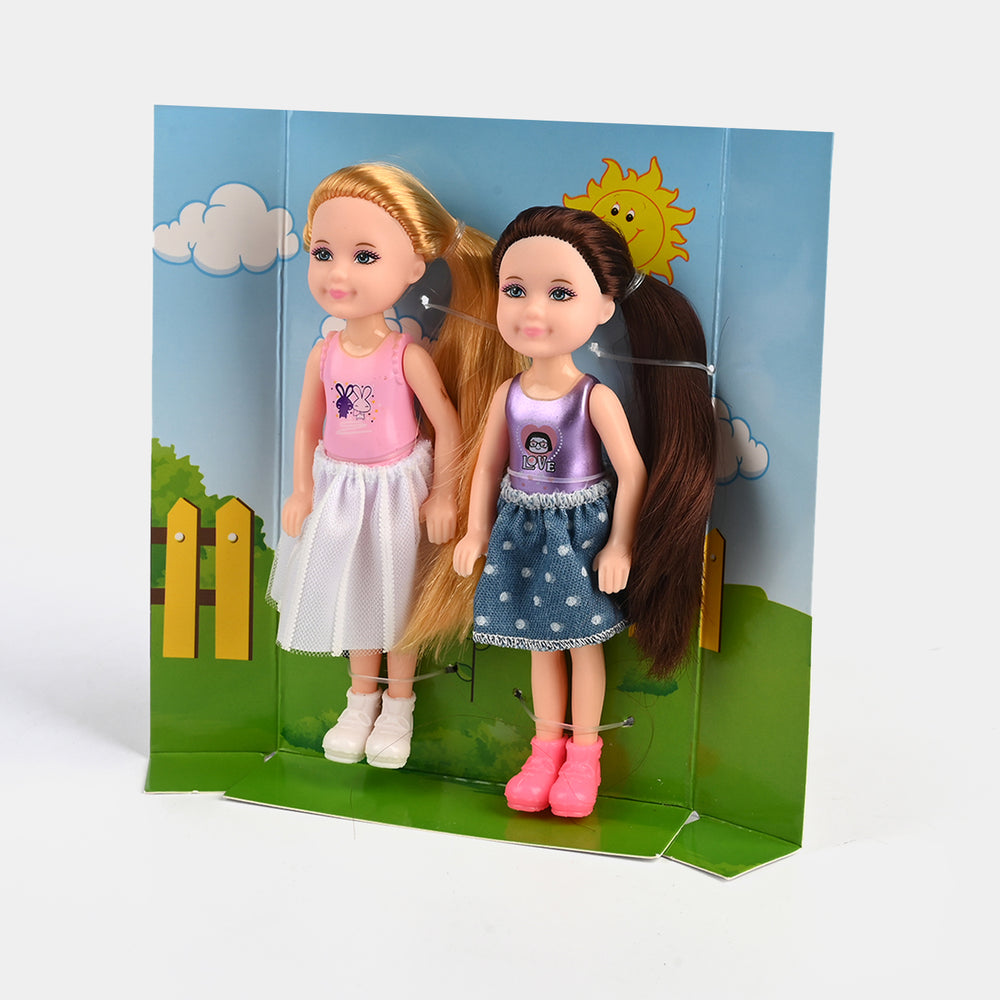 Mini Fashion Doll Set | 2PCs