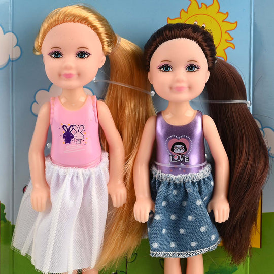 Mini Fashion Doll Set | 2PCs