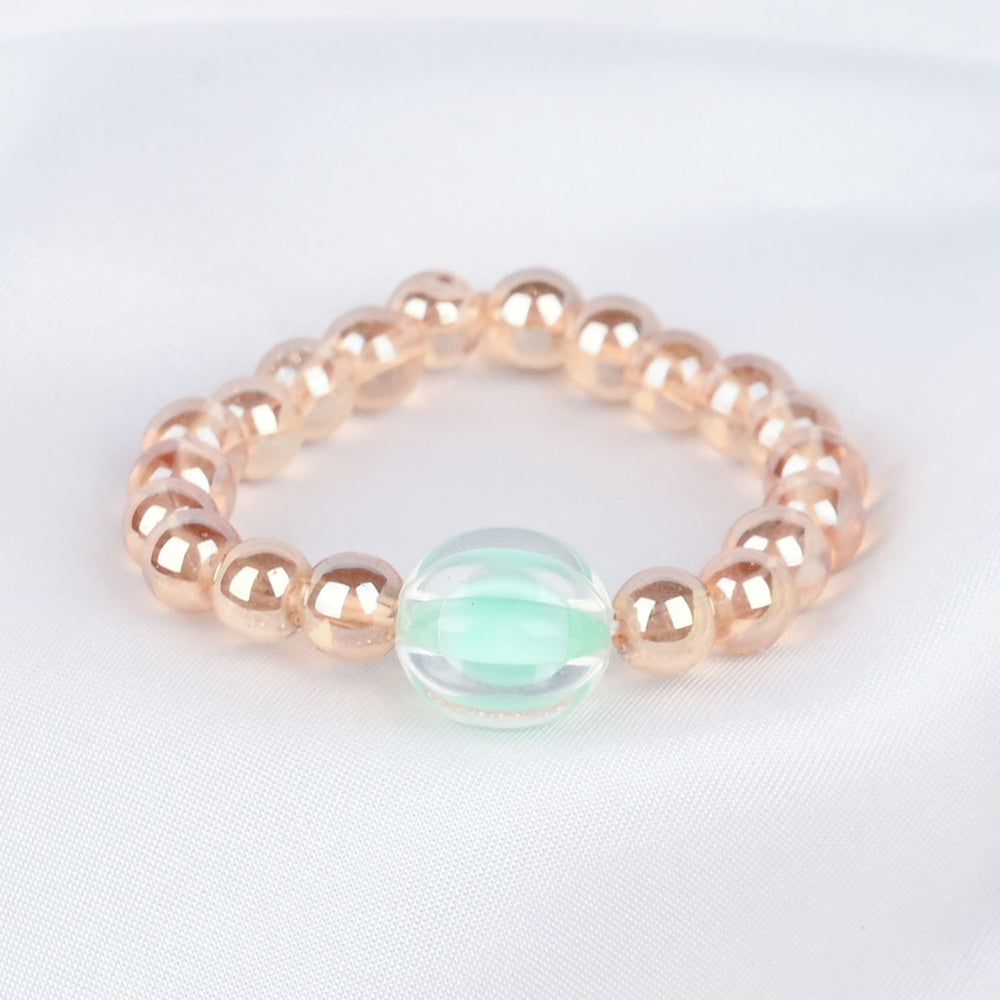 GIRLS ELEGANT BEADED NECKLACE & BRACELET