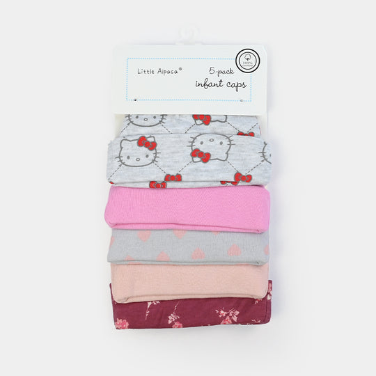 Infant Cap/Hat Set 5Pcs