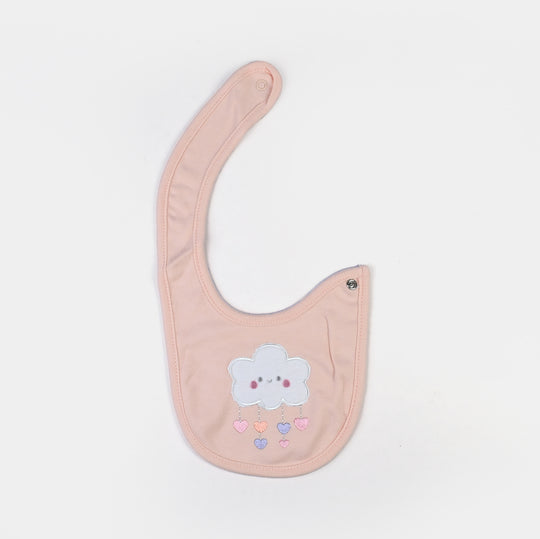 Pack Of 3 Baby Cotton Interlock Bibs Set-MIX
