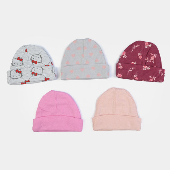 Infant Cap/Hat Set 5Pcs