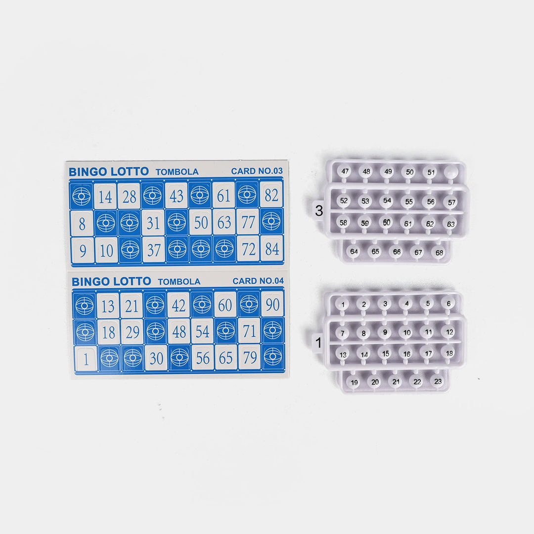 Bingo Lotto Puzzle Board Game