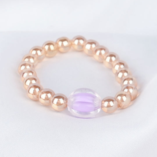 GIRLS ELEGANT BEADED NECKLACE & BRACELET