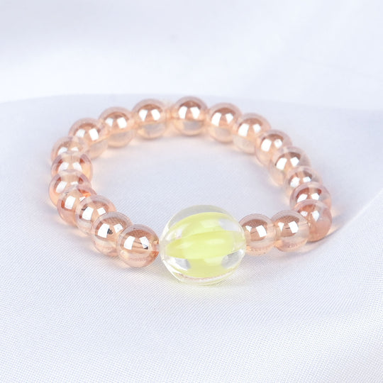 GIRLS ELEGANT BEADED NECKLACE & BRACELET