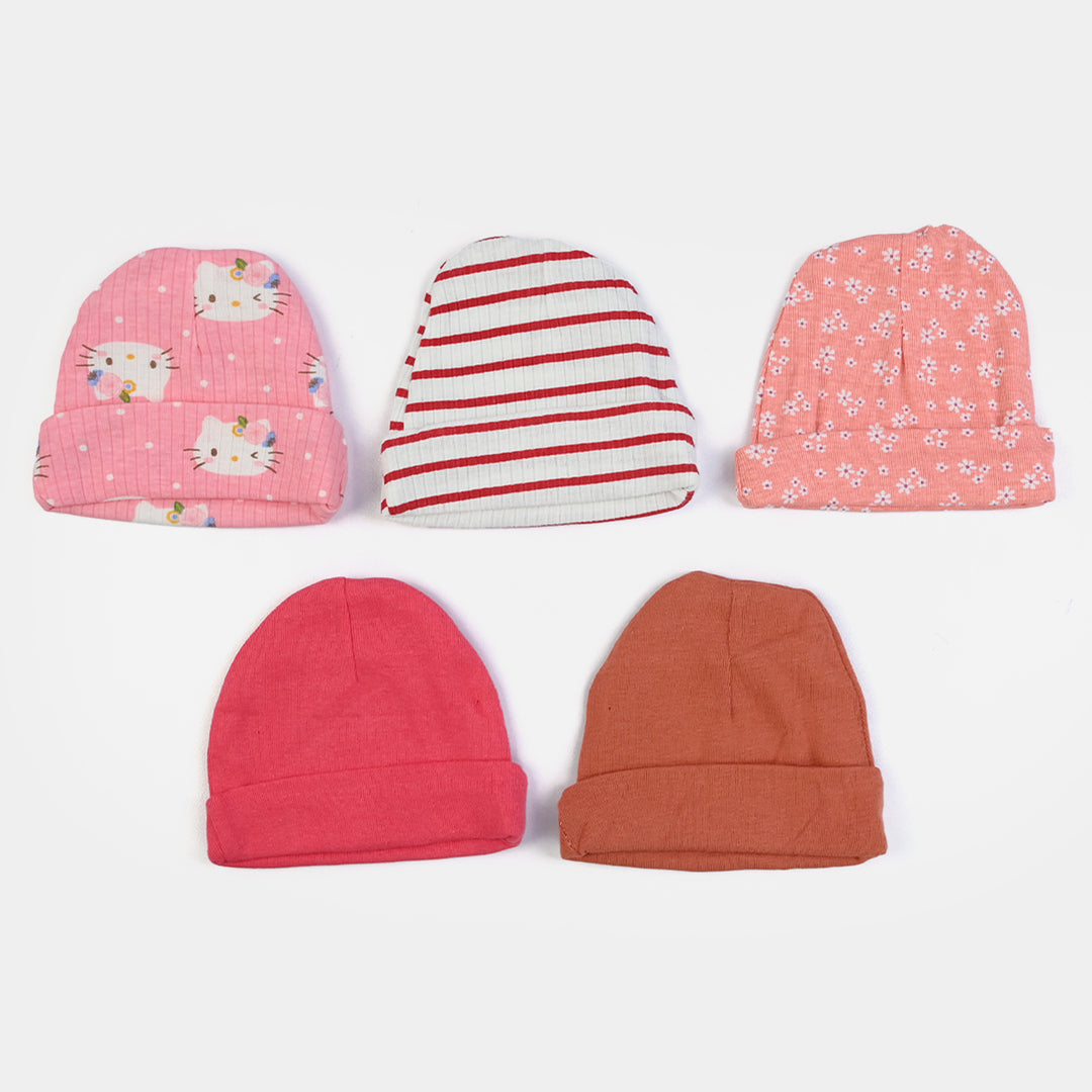 Infant Cap/Hat Set 5Pcs