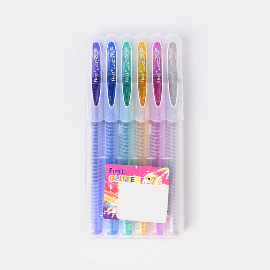 Glitter Gel Pen 6PCs Set For kids