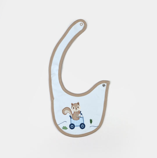 Pack Of 3 Baby Cotton Interlock Bibs Set-MIX