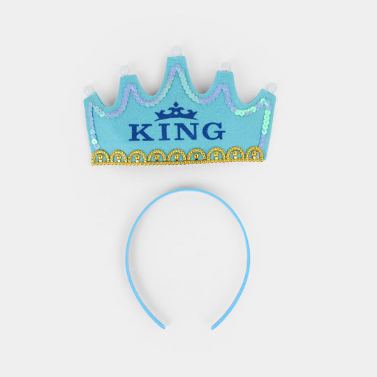 Hair Band Crown With Light