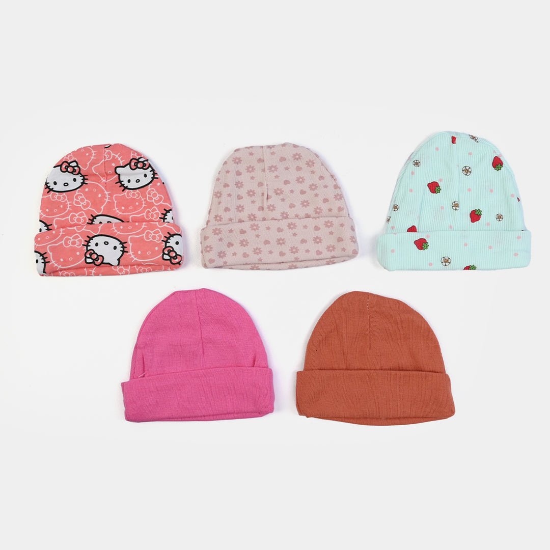Infant Cap/Hat Set 5Pcs