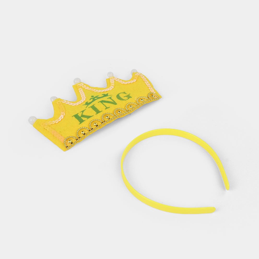 Hair Band Crown With Light