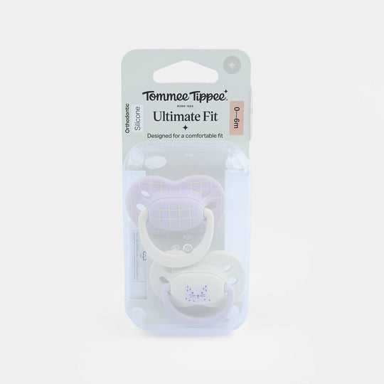 TT Ultimate  Fit Silicone Soother Girl 0-6M - 433650