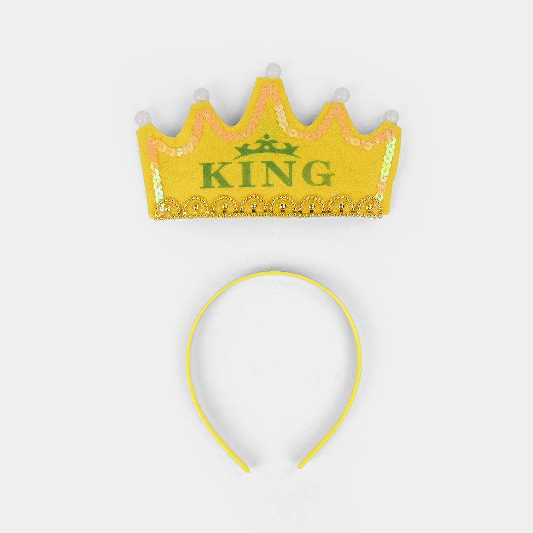 Hair Band Crown With Light