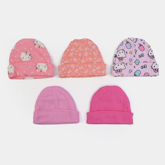 Infant Cap/Hat Set 5Pcs