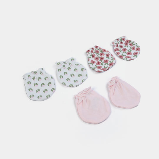 Baby Mittens Set (3 Pairs)