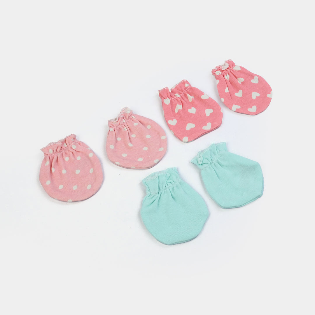 Baby Mittens Set (3 Pairs)