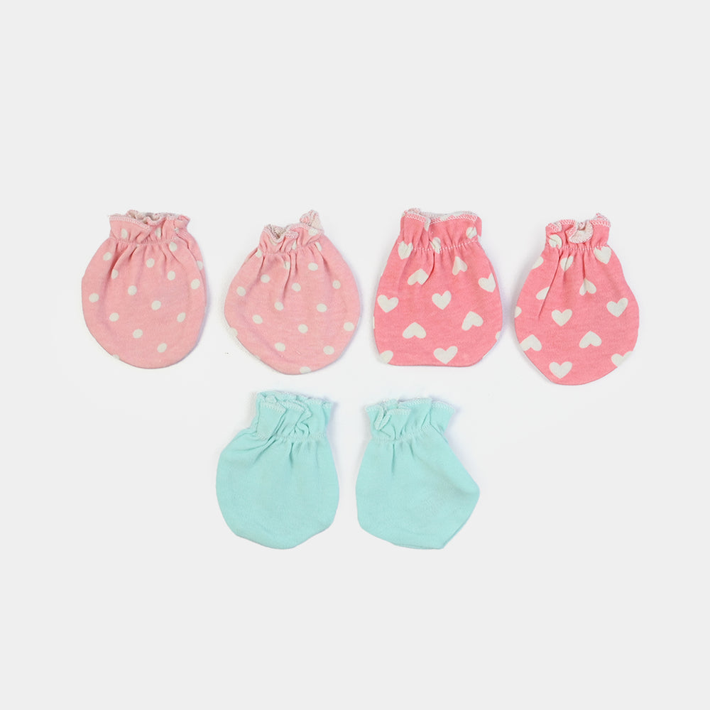Baby Mittens Set (3 Pairs)