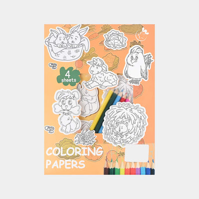 Creative Coloring Sheets for Kids