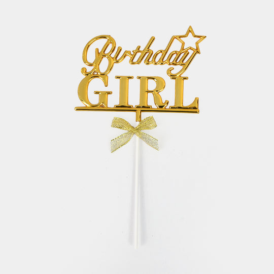 Birthday Girl Cake Topper