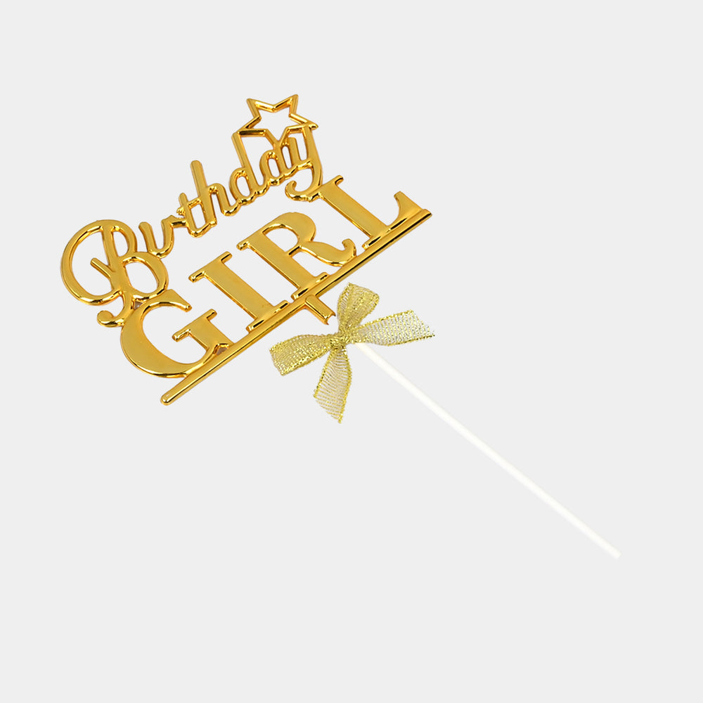Birthday Girl Cake Topper