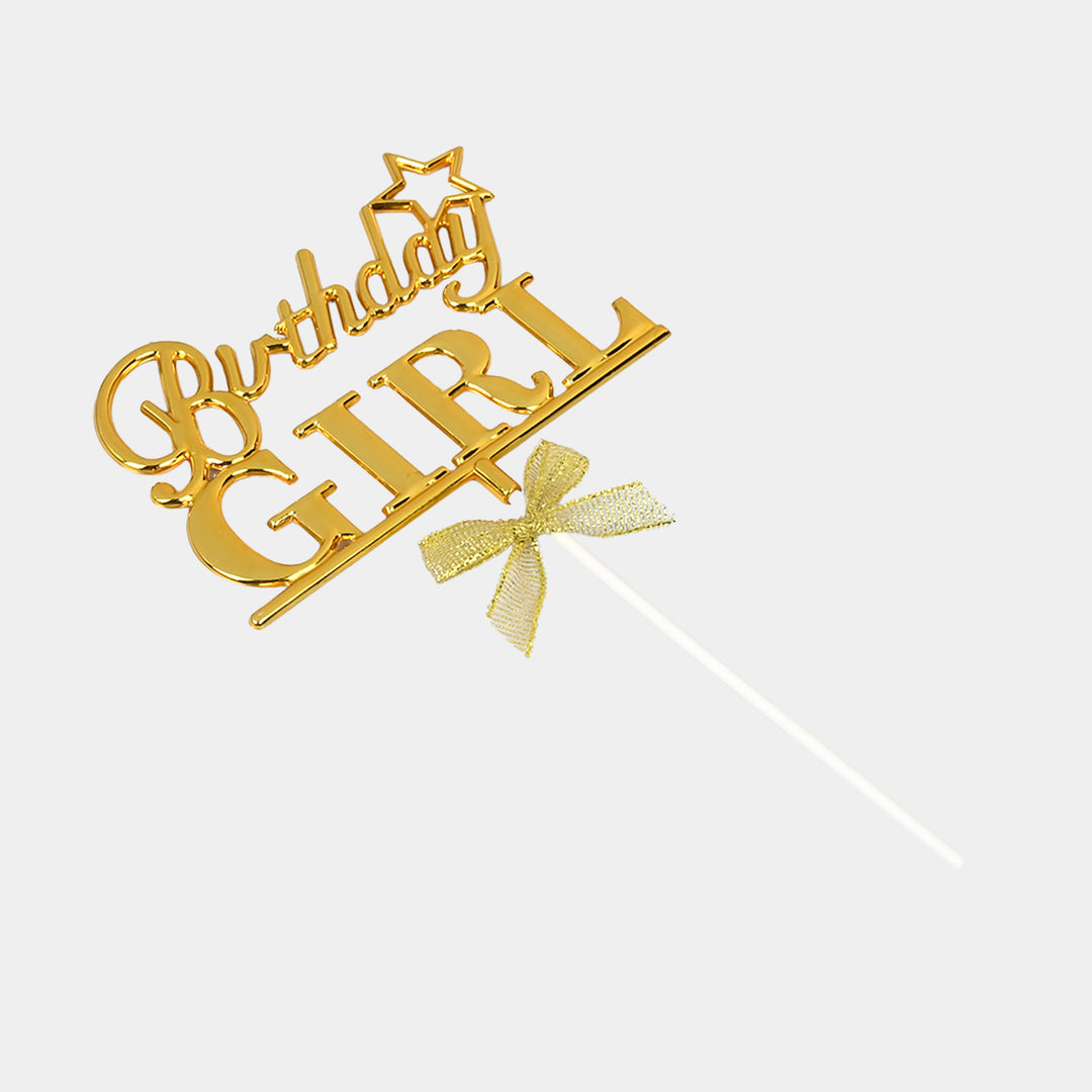 Birthday Girl Cake Topper