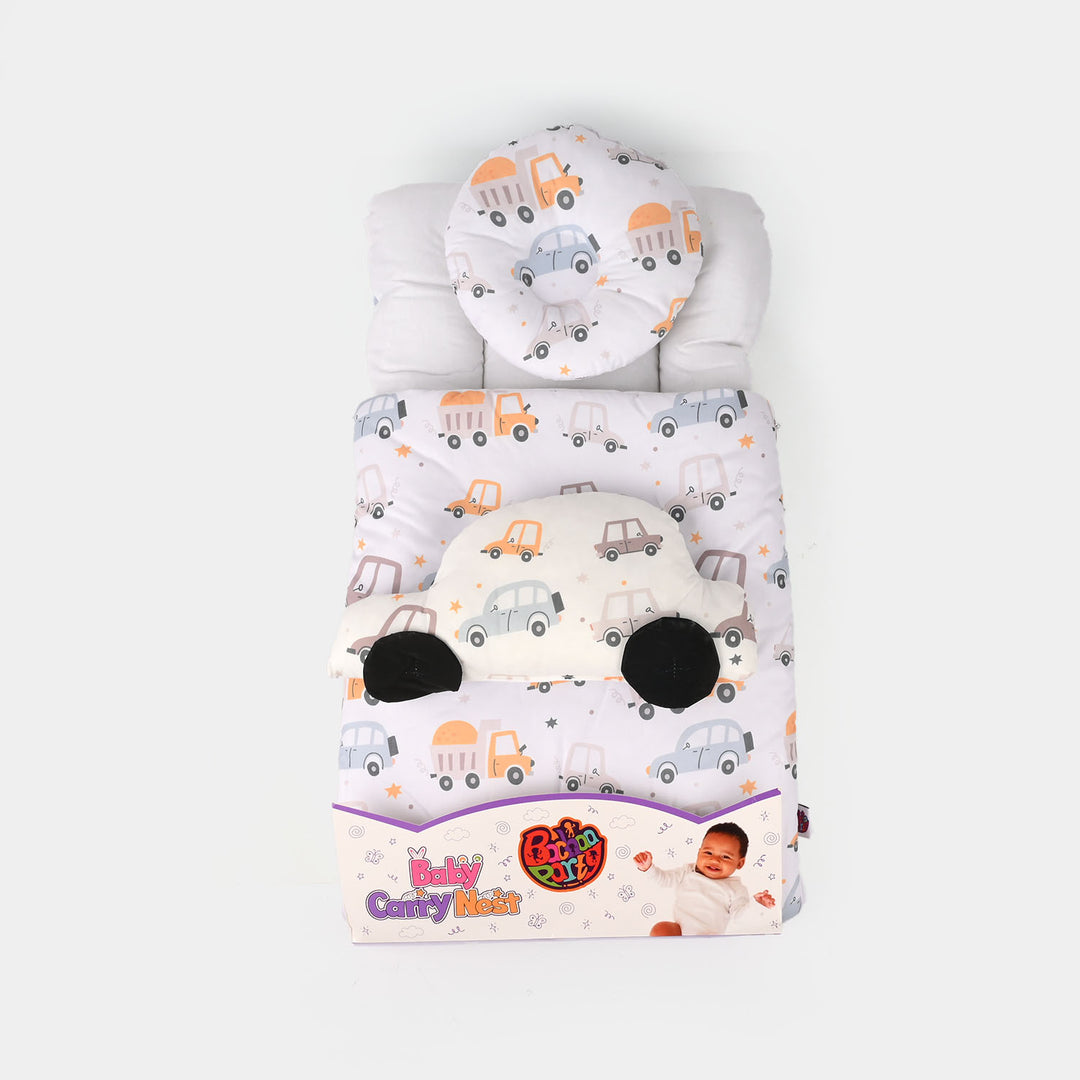 Soft & Cozy Baby Carry Nest With Pillow