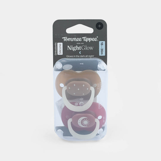Night Glow Orthodontic Soothers | 18-36M