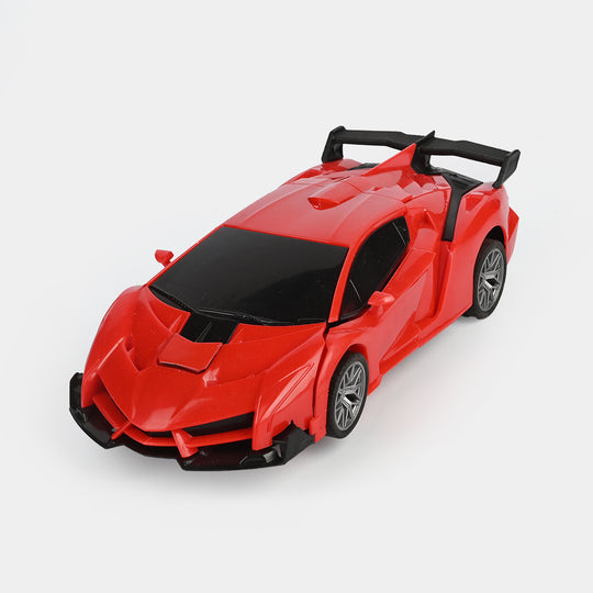 Power Remote Control Deform Robot Car for Kids