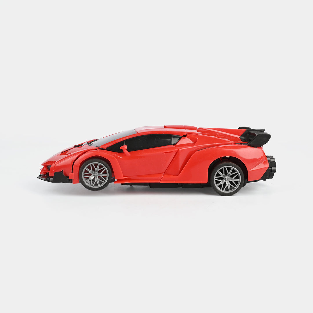 Power Remote Control Deform Robot Car for Kids