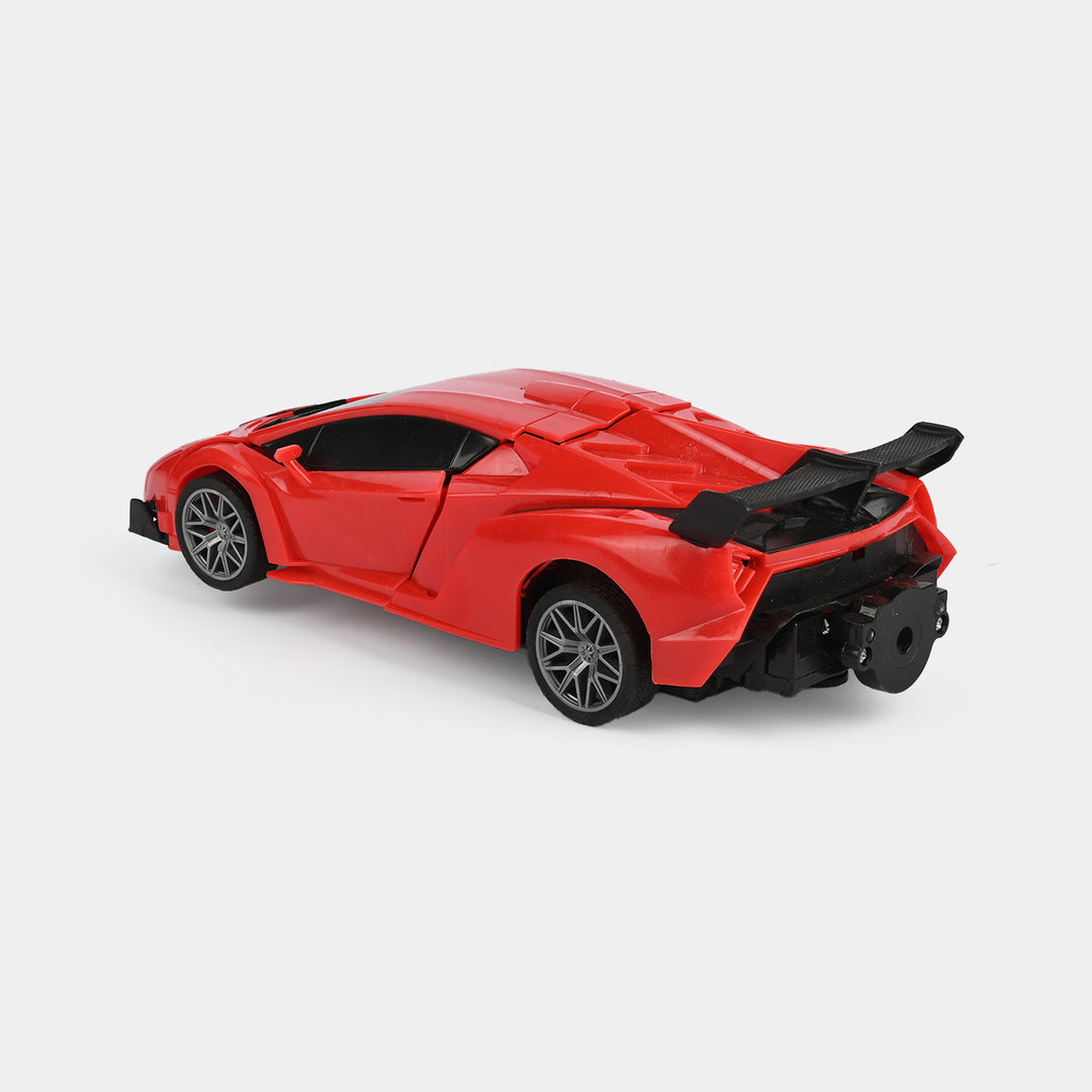 Power Remote Control Deform Robot Car for Kids