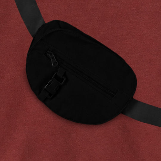 Boys Fleece Sweatshirt Bag- Maroon
